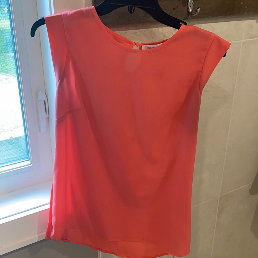 French Connection coral top